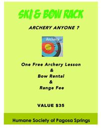 Archery Anyone? 202//261